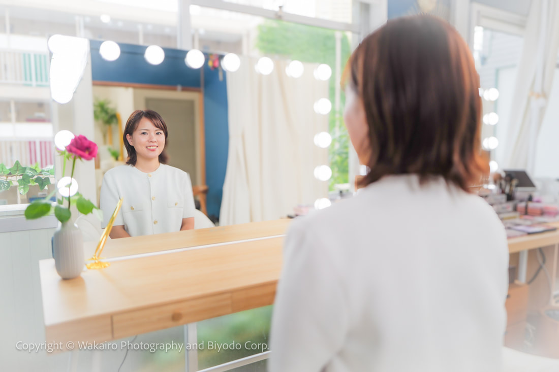 若色写真事務所 美容堂 荒川区 ヘアメイク 写真撮影