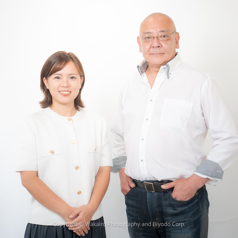 BiyodoのMiwaと若色写真事務所の若色亨昌
