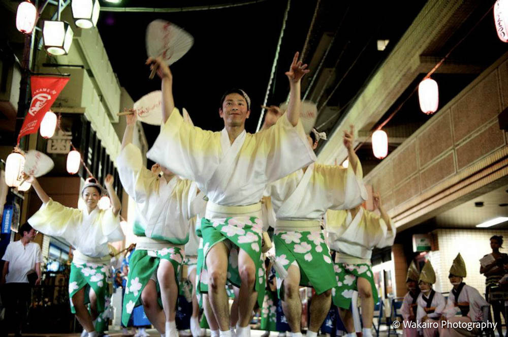 東京都 荒川区 台東区 阿波踊り 写真撮影 カメラマン