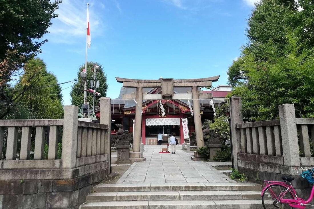 荒川区 素盞雄神社 七五三 写真撮影 若色写真事務所
